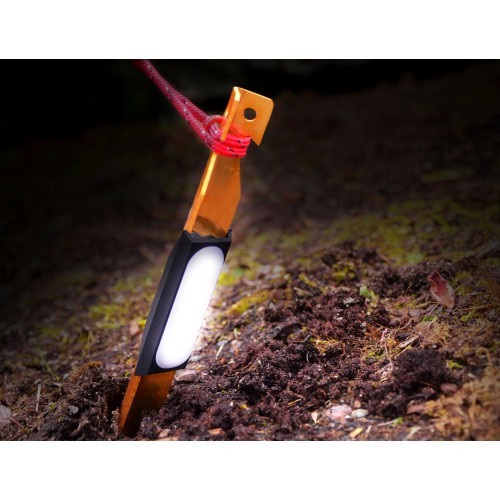 Palapinės kuoliukas su LED UCO, 23 cm, 4 vnt.