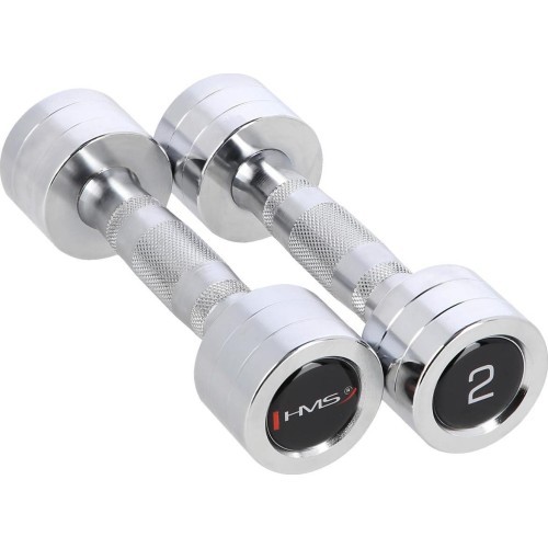CHD CHROMED DUMBBELL HMS - 2 x 2 kg