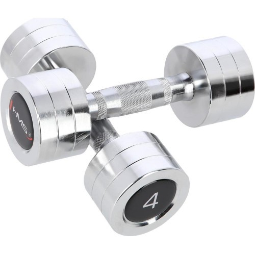Chromuotas hantelis CHD HMS - 2 x 4 kg