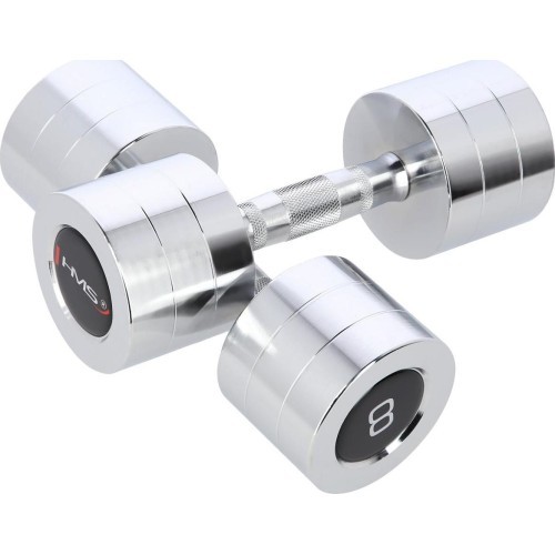 Chromuotas hantelis CHD HMS - 2 x 8 kg