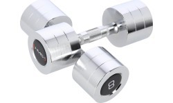 CHD CHROMED DUMBBELL HMS - 2 x 8 kg