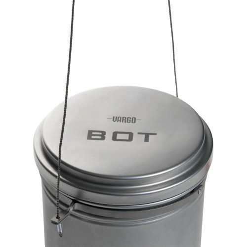 Vargo 'BOT' Bottle Pot titanium hanger
