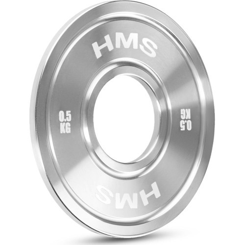 TOS калиброванный стальной олимпийский диск HMS - 0.5kg