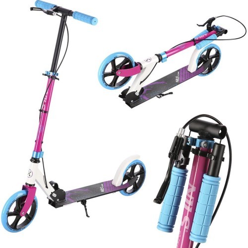 HM0107 WHITE-PINK SCOOTER NILS EXTREME