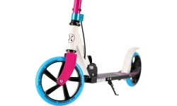 Бело-розовый самокат NILS EXTREME HM0107
