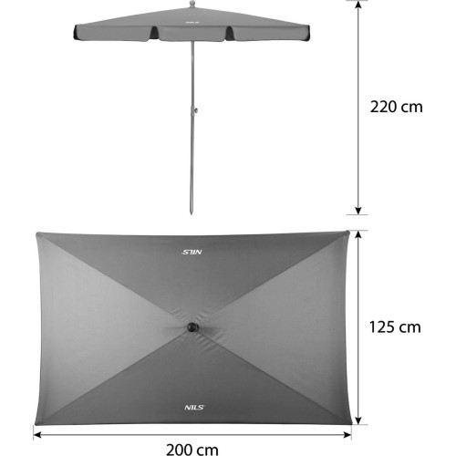 Sodo skėtis NILS NC7826 220 cm