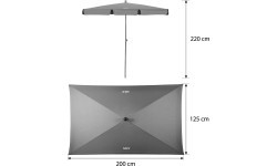 Sodo skėtis NILS NC7826 220 cm