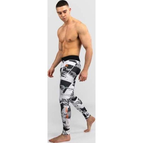 Vyriškos kompresinės tamprės UFC Zenith by Venum White Authentic Fight Week Performance