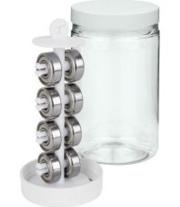 Tempish bearing cleaning container
