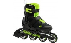 Rollerblade Microblade inline skates, green/black