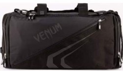 Venum Trainer Lite Evo Sports Bags - Black/Black