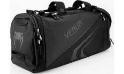Venum Trainer Lite Evo Sports Bags - Black/Black