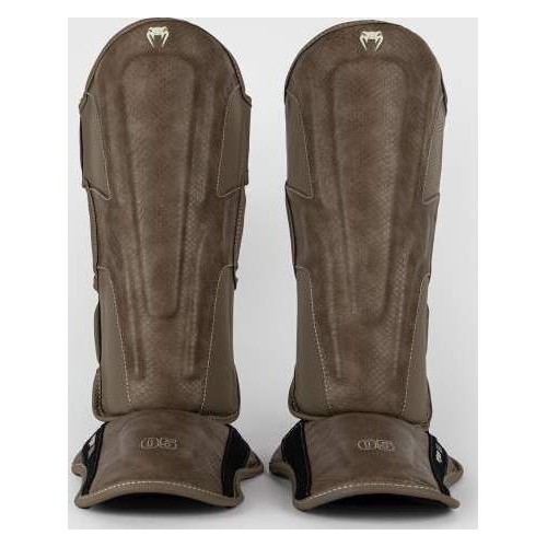 Venum Impact Evo Scales Shin Guards - Brown