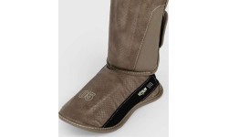 Venum Impact Evo Scales Shin Guards - Brown