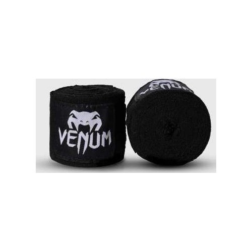 Боксёрские бинты Venum Kontact Original, 4 м, чёрные