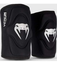 Venum Gel Kontact Knee Pads - Black/Silver