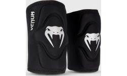 Venum Gel Kontact Knee Pads - Black/Silver