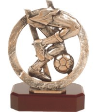 Figurine BEL295 Football - 21cm - Bronza