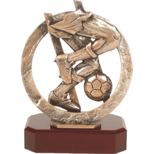 Figurine BEL295 Football - 21cm - Bronza