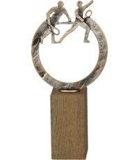 Statulėlė BEH432 Tenisas - 29cm - Sidabras/Bronza