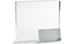 Stiklas Z2312 su dėžute - 16cm - Sidabrinė