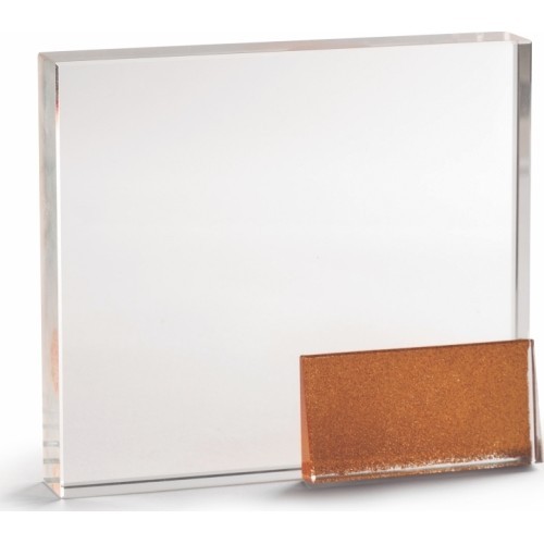 Glass Z2312 with box - 16cm - Bronza