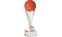 Statulėlė Z2438 Krepšinis - 22,5cm - Sidabrinė