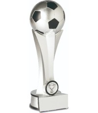 Statulėlė Z2437 Futbolas - 17,5cm - Sidabrinė