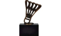 Фигурка BEL584 Бадминтон - 16cm - Bronza