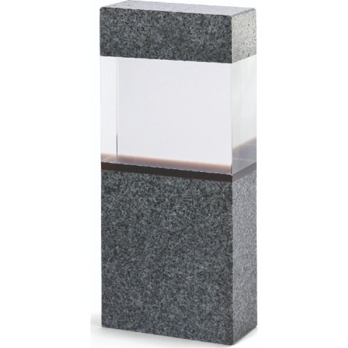 Stiklas Z2306 Akmuo - 18cm - Bronza