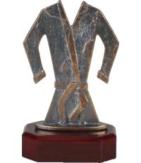 Statulėlė BEL508 Kimono - 16cm - Bronza