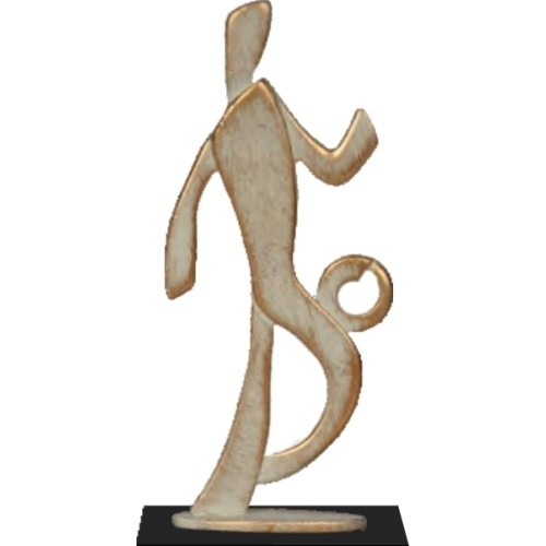 BEL439 Football Statuette - 22cm - Bronza