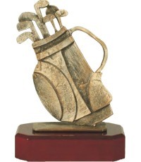 Statuette BEL174 Golf - 19cm - Bronza