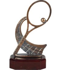 Statulėlė BEL503 Lauko tenisas - 19cm - Bronza