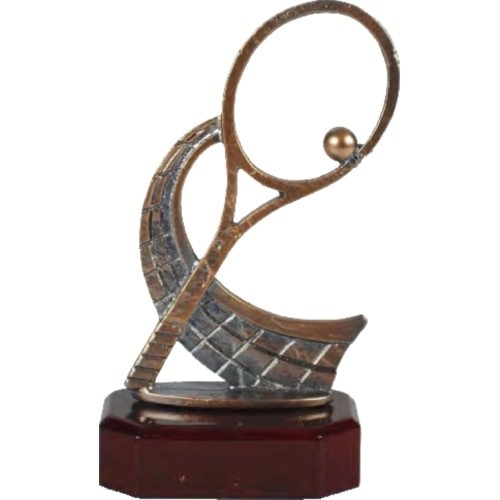Statulėlė BEL503 Lauko tenisas - 19cm - Bronza