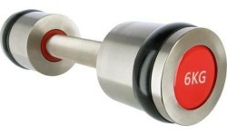 HH CHROMED DUMBBELL HMS PREMIUM - 2 x 6 kg