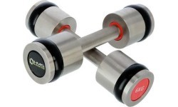 Chromuotas hantelis HMS Premium HH - 2 x 6 kg