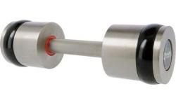 Chromuotas hantelis HMS Premium HH - 2 x 9 kg