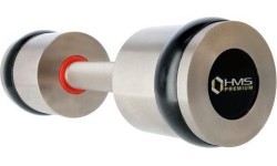 Chromuotas hantelis HMS Premium HH - 2 x 9 kg