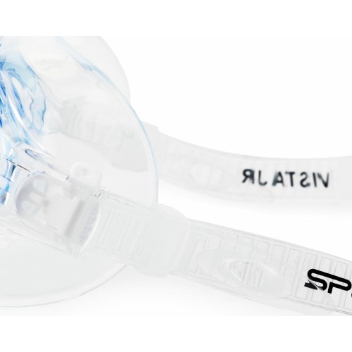 Swimming goggles / half mask white Spokey VISTA JR