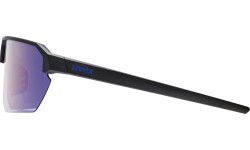 Akiniai Uvex vectiv black matt / mirror blue