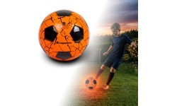 Šviečiantis futbolo kamuolys su LED inSPORTline Lumikick, 5 dydis