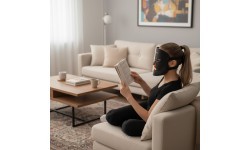 LED Infrared Light Therapy Face Mask inSPORTline Radora