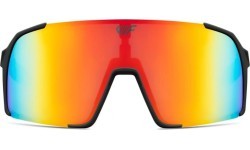 Поляризационные спортивные солнцезащитные очки VIF One Kids, чёрно-красные