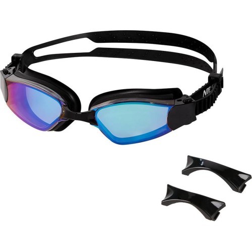 NQG660MAF VIOLET RACING SWIMMING GOGGLES NILS AQUA