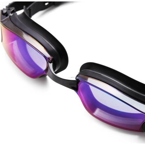 Очки для плавания Nils Aqua NQG660MAF Racing, фиолетовые