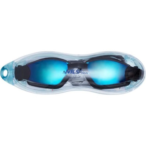 Plaukimo akiniai Nils Aqua NQG660MAF Racing, violetiniai