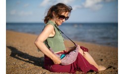 Upcycled Sling Bag Premium Rossy