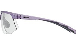 Akiniai Uvex aerios s V purple matt trans / smoke