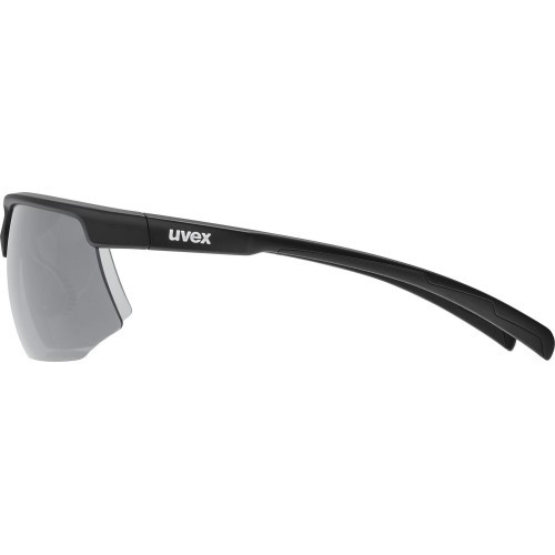 Uvex Aerios S sunglasses, black matt / smoke